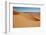 View of desert sand dunes, Grande Dune, Erg Chebbi, Sahara Desert-Derek Hall-Framed Photographic Print