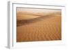 View of desert sand dunes with windblown sand, Sahara, Morocco, may-Bernd Rohrschneider-Framed Photographic Print