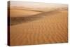 View of desert sand dunes with windblown sand, Sahara, Morocco, may-Bernd Rohrschneider-Stretched Canvas