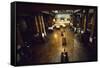 View of Deserted London Stock Exchange-null-Framed Stretched Canvas