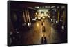 View of Deserted London Stock Exchange-null-Framed Stretched Canvas