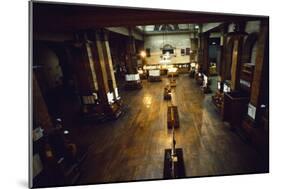 View of Deserted London Stock Exchange-null-Mounted Photographic Print