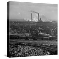 View of Detroit-John Dominis-Stretched Canvas