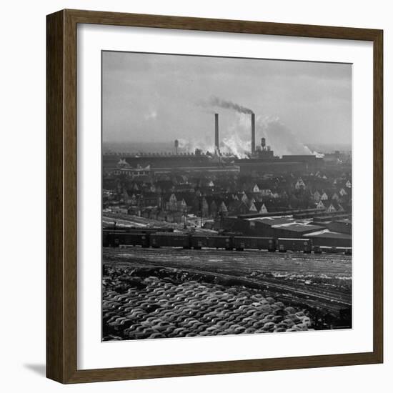 View of Detroit-John Dominis-Framed Photographic Print