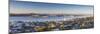 View of Devonport and Auckland Skyline at Dawn, Auckland, North Island, New Zealand-Ian Trower-Mounted Photographic Print