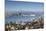 View of Devonport and Auckland Skyline, Auckland, North Island, New Zealand, Pacific-Ian-Mounted Photographic Print