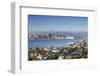 View of Devonport and Auckland Skyline, Auckland, North Island, New Zealand, Pacific-Ian-Framed Photographic Print