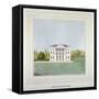 View of Dh Rucker's Residence at West Hill in Wandsworth, London, C1800-null-Framed Stretched Canvas