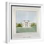 View of Dh Rucker's Residence at West Hill in Wandsworth, London, C1800-null-Framed Giclee Print