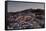 View of Diamantina. UNESCO World Heritage Site, at Sunset, Minas Gerais, Brazil, South America-Ian Trower-Framed Stretched Canvas