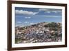 View of Diamantina, UNESCO World Heritage Site, Minas Gerais, Brazil, South America-Ian Trower-Framed Photographic Print