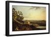 View of Dijon from Daix, France-Jean-Baptiste Lallemand-Framed Giclee Print