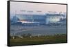 View of Dodgers Stadium-null-Framed Stretched Canvas