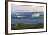 View of Dodgers Stadium-null-Framed Photographic Print