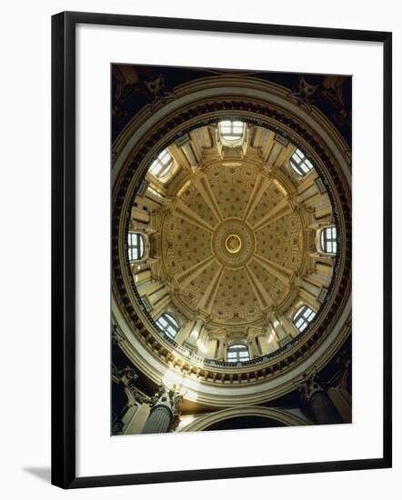 View of Dome of Basilica of Superga-null-Framed Giclee Print