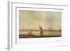 View of Dordrecht-Aelbert Cuyp-Framed Art Print