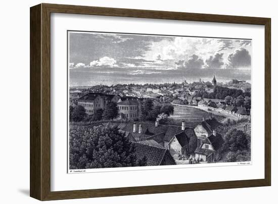 View of Dorpat, C. 1850-Wilhelm Siegfried Stavenhagen-Framed Giclee Print