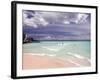 View of Dover Beach, Barbados, Caribbean-Walter Bibikow-Framed Photographic Print