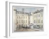 View of Downing Street, Westminster, London, 1851-Thomas Colman Dibdin-Framed Giclee Print