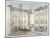 View of Downing Street, Westminster, London, 1851-Thomas Colman Dibdin-Mounted Giclee Print