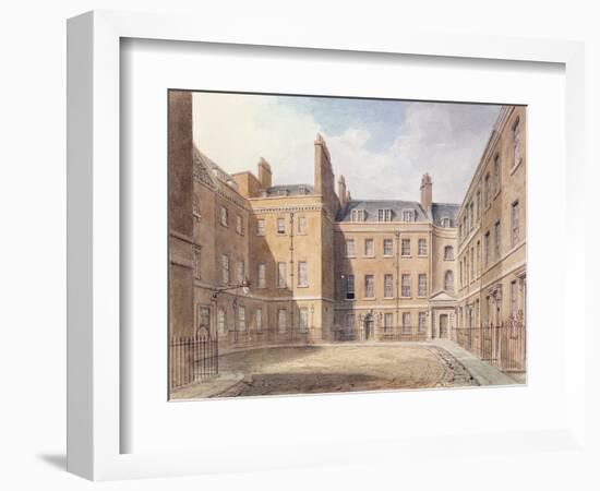 View of Downing Street, Westminster-John Buckler-Framed Giclee Print