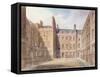 View of Downing Street, Westminster-John Buckler-Framed Stretched Canvas