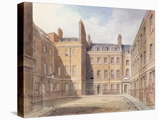 View of Downing Street, Westminster-John Buckler-Stretched Canvas