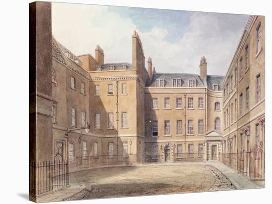 View of Downing Street, Westminster-John Buckler-Stretched Canvas