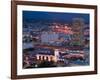 View of Downtown and Union Station from Los Angeles City Hall, Los Angeles, California, USA-Walter Bibikow-Framed Photographic Print