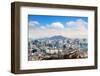 View of Downtown Cityscape and Seoul Tower in Seoul, South Korea.-Guitar photographer-Framed Photographic Print