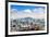 View of Downtown Cityscape and Seoul Tower in Seoul, South Korea.-Guitar photographer-Framed Photographic Print