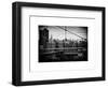 View of Downtown Manhattan from the Brooklyn Bridge-Philippe Hugonnard-Framed Art Print