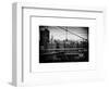 View of Downtown Manhattan from the Brooklyn Bridge-Philippe Hugonnard-Framed Art Print