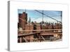 View of Downtown Manhattan from the Brooklyn Bridge-Philippe Hugonnard-Stretched Canvas