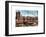 View of Downtown Manhattan from the Brooklyn Bridge-Philippe Hugonnard-Framed Art Print