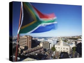 View of Downtown Port Elizabeth, Eastern Cape, South Africa-Ian Trower-Stretched Canvas