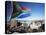 View of Downtown Port Elizabeth, Eastern Cape, South Africa-Ian Trower-Stretched Canvas