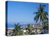 View of Downtown Puerto Vallarta and the Bay of Banderas, Mexico-Merrill Images-Stretched Canvas