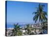 View of Downtown Puerto Vallarta and the Bay of Banderas, Mexico-Merrill Images-Stretched Canvas