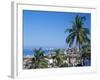 View of Downtown Puerto Vallarta and the Bay of Banderas, Mexico-Merrill Images-Framed Photographic Print