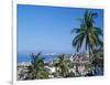 View of Downtown Puerto Vallarta and the Bay of Banderas, Mexico-Merrill Images-Framed Photographic Print