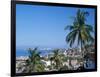 View of Downtown Puerto Vallarta and the Bay of Banderas, Mexico-Merrill Images-Framed Photographic Print