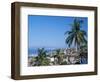 View of Downtown Puerto Vallarta and the Bay of Banderas, Mexico-Merrill Images-Framed Photographic Print