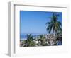 View of Downtown Puerto Vallarta and the Bay of Banderas, Mexico-Merrill Images-Framed Photographic Print