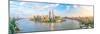 View of Downtown Shanghai Skyline in China-null-Mounted Photographic Print