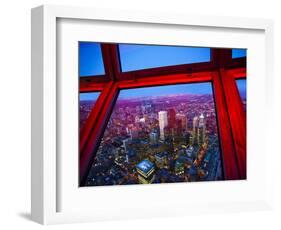 View of Downtown Toronto Skyline Taken From Cn Tower, Toronto, Ontario, Canada, North America-Donald Nausbaum-Framed Photographic Print