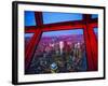 View of Downtown Toronto Skyline Taken From Cn Tower, Toronto, Ontario, Canada, North America-Donald Nausbaum-Framed Photographic Print