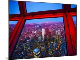 View of Downtown Toronto Skyline Taken From Cn Tower, Toronto, Ontario, Canada, North America-Donald Nausbaum-Mounted Photographic Print