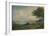 View of Dresden, 1810-Christian Gottlieb Hammer-Framed Giclee Print