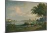 View of Dresden, 1810-Christian Gottlieb Hammer-Mounted Giclee Print